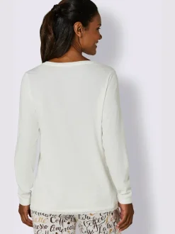 Pyjama-t-shirt jersey fin