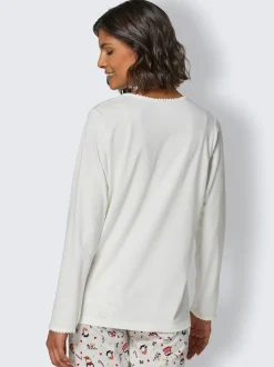 Pyjama-t-shirt jersey fin