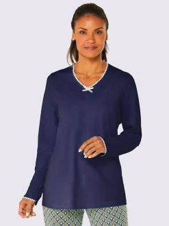 Pyjama-t-shirt jersey fin