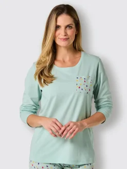 Pyjama-t-shirt jersey fin