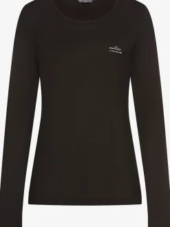 Pyjama t-shirt à manches longues avec encolure ronde