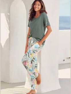 Pyjama vivance dreams avec motif tropical