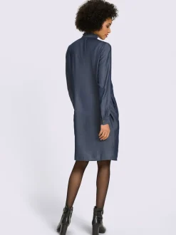 Robe chemisier qualité denim