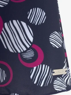 Robe de bain à col V avec jupe à motifs marins