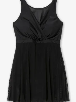 Robe de bain superbe aspect cache-cœur