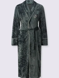 Robe de chambre velours ras
