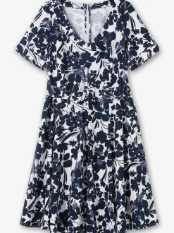 Robe de cocktail joli motif floral