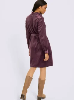 Robe de loisirs velours fin