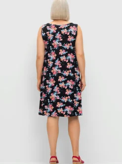 Robe de plage encolure en v flatteuse