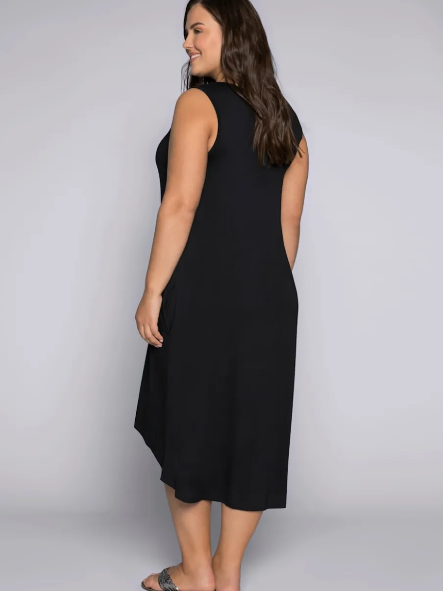 Robe de plage large encolure ronde