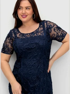 Robe de soirée coupe en a