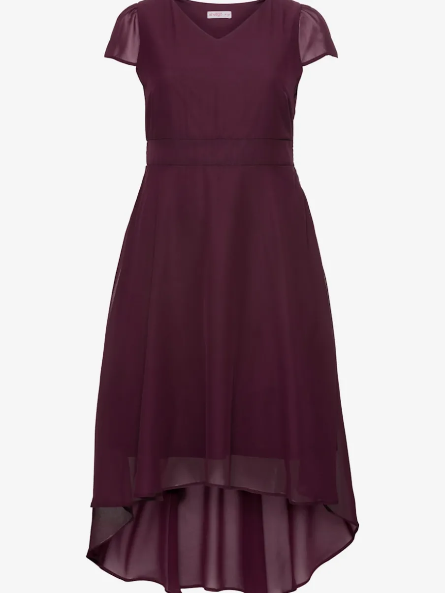 Robe de soirée manches chauve-souris affinantes