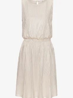 Robe d'été avec fente au dos et taille élastique