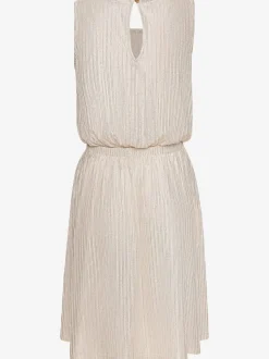 Robe d'été avec fente au dos et taille élastique