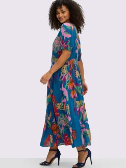 Robe d'été motif coloré