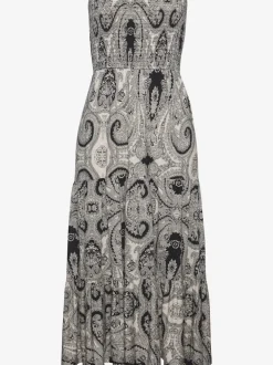 Robe 2 en 1 avec ceinture smockée et jupe volants