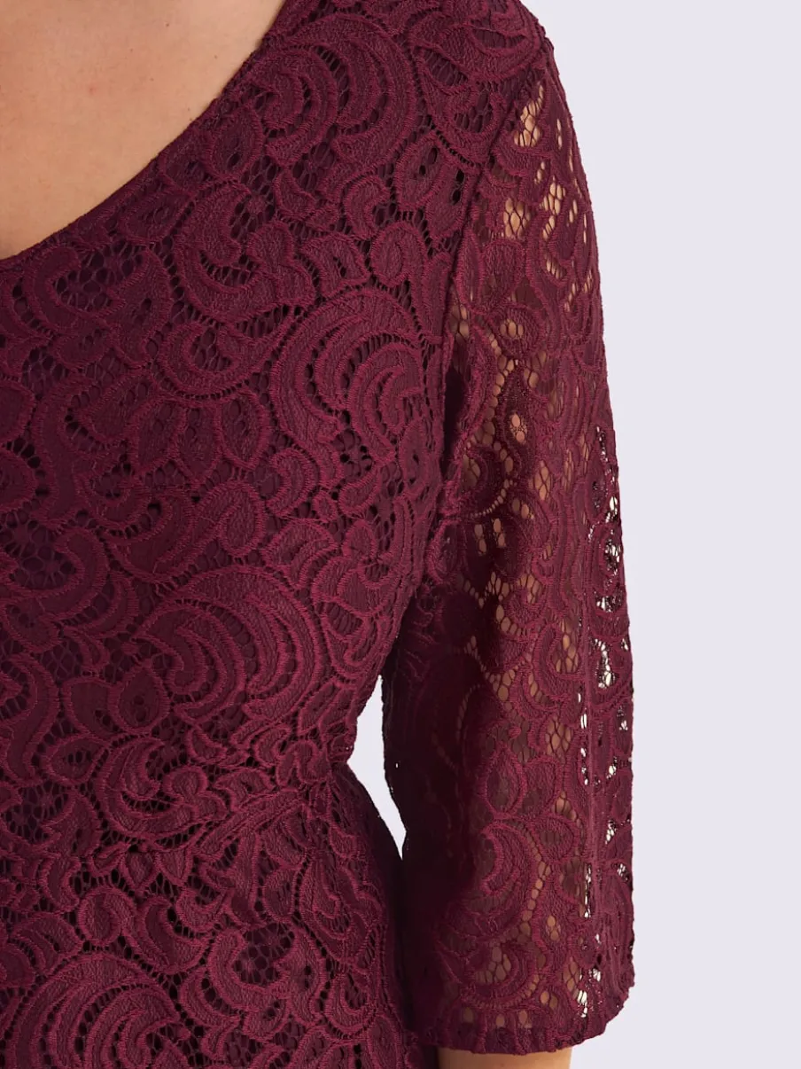 Robe en dentelle superbe dentelle