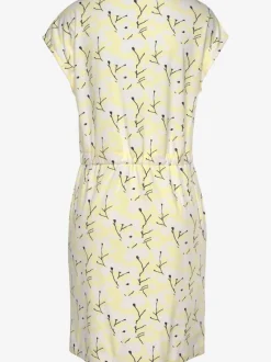 Robe en jersey à encolure ronde avec motif floral