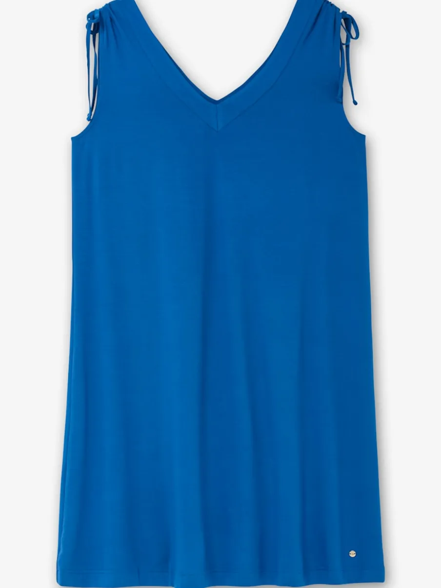 Robe en jersey jolies fronces