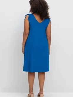 Robe en jersey jolies fronces