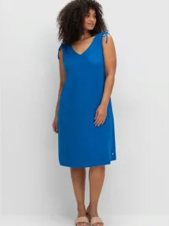 Robe en jersey jolies fronces