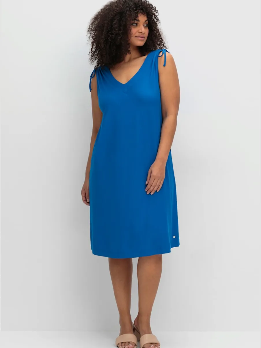 Robe en jersey jolies fronces