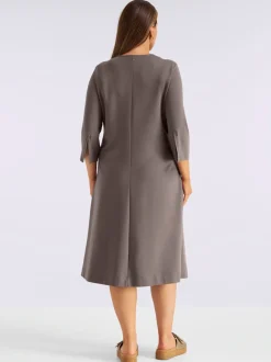 Robe en jersey qualité interlock indéformable