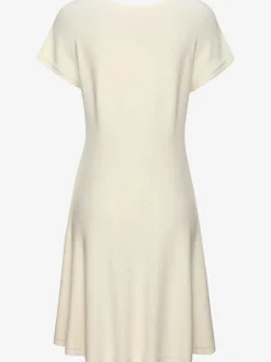 Robe en tricot encolure ronde classique
