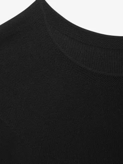 Robe en tricot encolure ronde classique