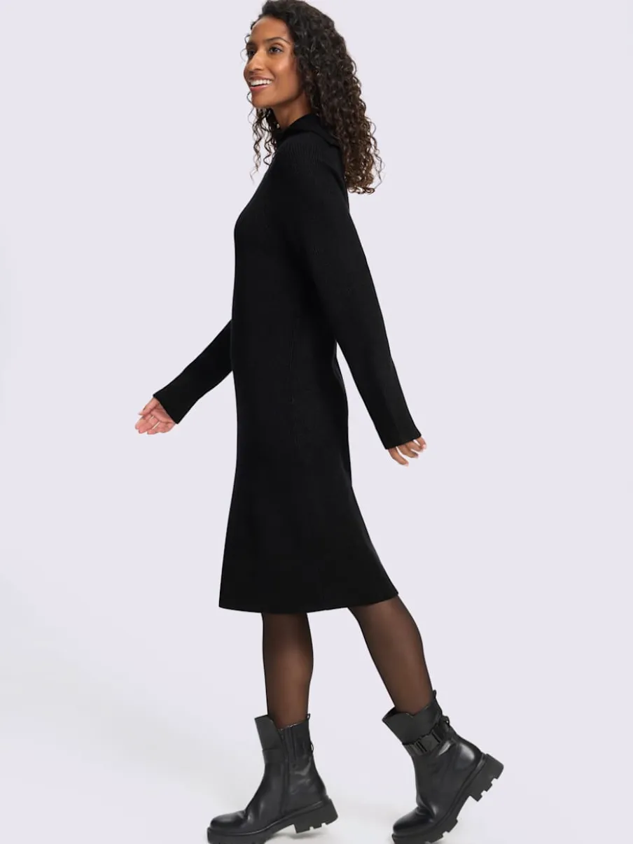 Robe en tricot 50% viscose