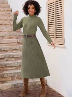 Robe en tricot 50% viscose