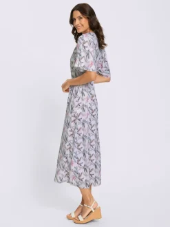 Robe imprimée qualité légère, confortable à porter