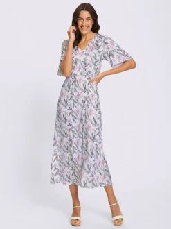 Robe imprimée qualité légère, confortable à porter