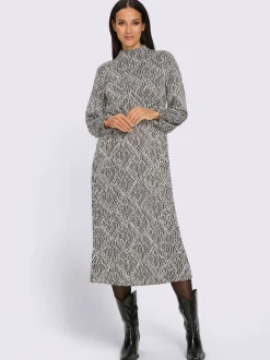 Robe imprimée superbe motif graphique