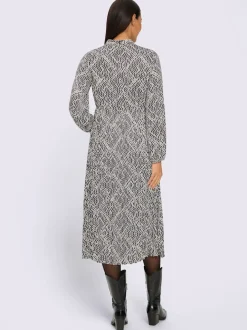 Robe imprimée superbe motif graphique