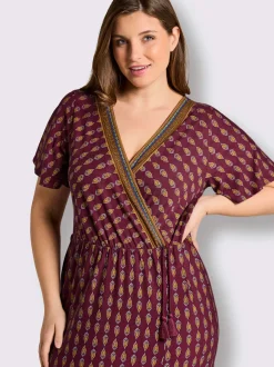 Robe imprimée viscose