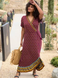 Robe imprimée viscose