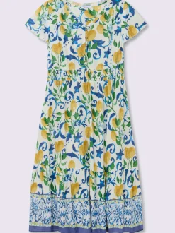 Robe longue encolure en v affinante