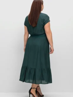 Robe longue mancherons