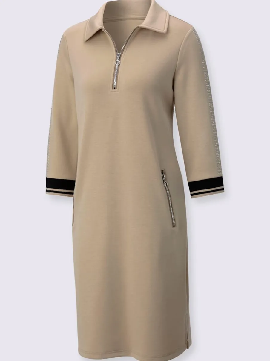 Robe polo sport moderne avec poches à glissière