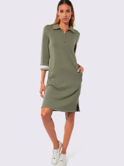 Robe polo sport moderne avec poches à glissière