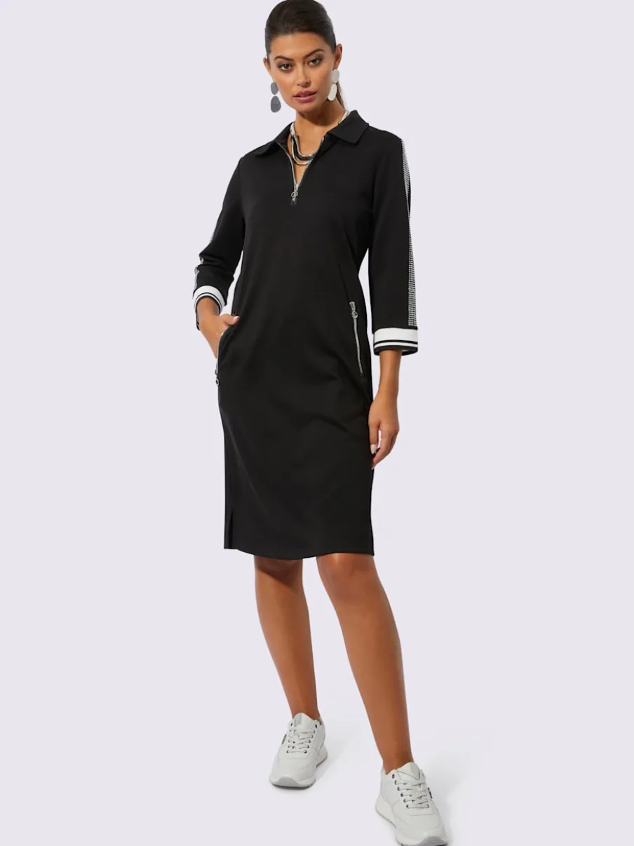 Robe polo sport moderne avec poches à glissière