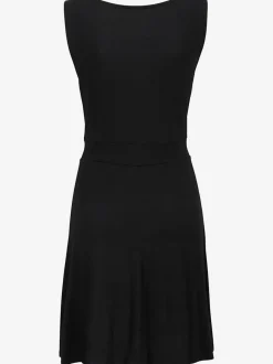 Robe portefeuille en jersey à encolure cache-cœur fluide