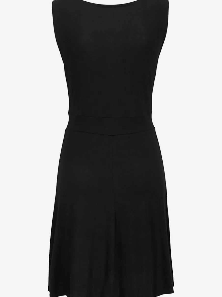 Robe portefeuille en jersey à encolure cache-cœur fluide