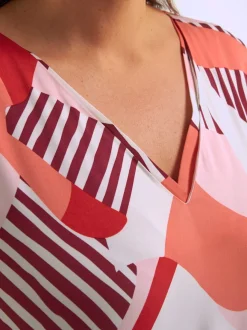 Robe évasée viscose