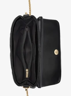 Sac en bandoulière mini-sac au design matelassé avec anse à chaîne amovible