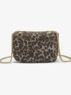 Sac en bandoulière petit sac avec anse à chaîne couleur or élégante et petite poche intérieure