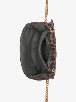 Sac en bandoulière petit sac avec anse à chaîne couleur or élégante et petite poche intérieure