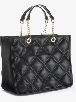 Sac à main avec matelassage tendance et anse à chaîne dorée