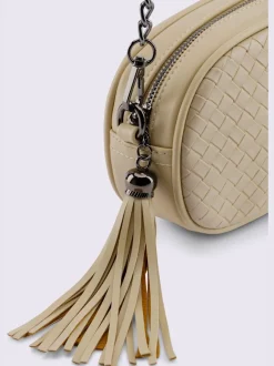 Sac motif tressé décoratif